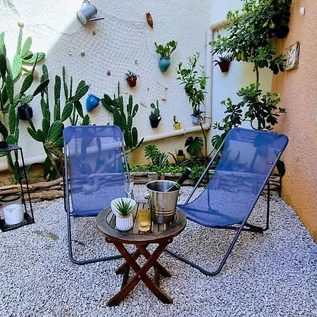 Le Marine Rez De Jardin Direct Parking Prive Climatise * Sète
