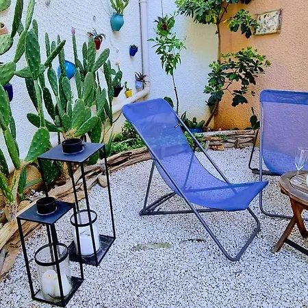 Le Marine Rez De Jardin Direct Parking Prive Climatise Apartmán