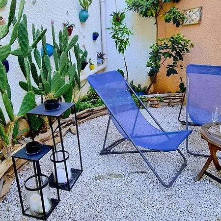 Apartament Le Marine Rez De Jardin Direct Parking Prive Climatise