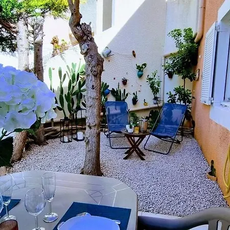 Apartament Le Marine Rez De Jardin Direct Parking Prive Climatise Sète